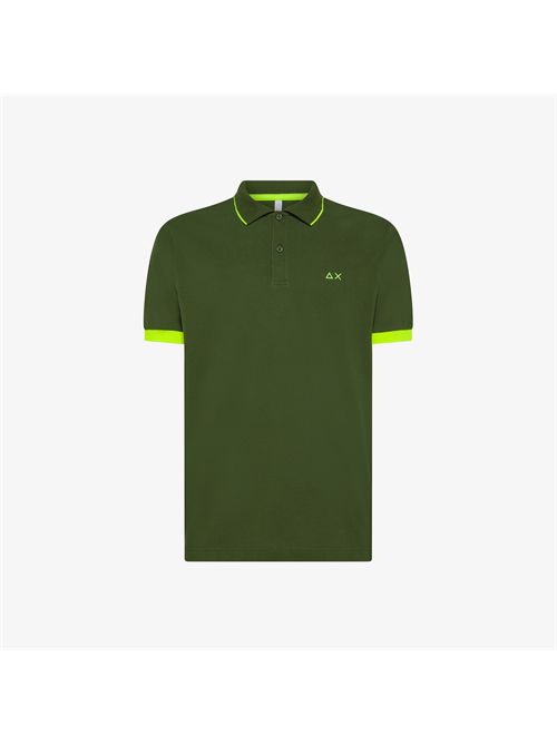 polo uomo verde SUN 68 | A35120/37
